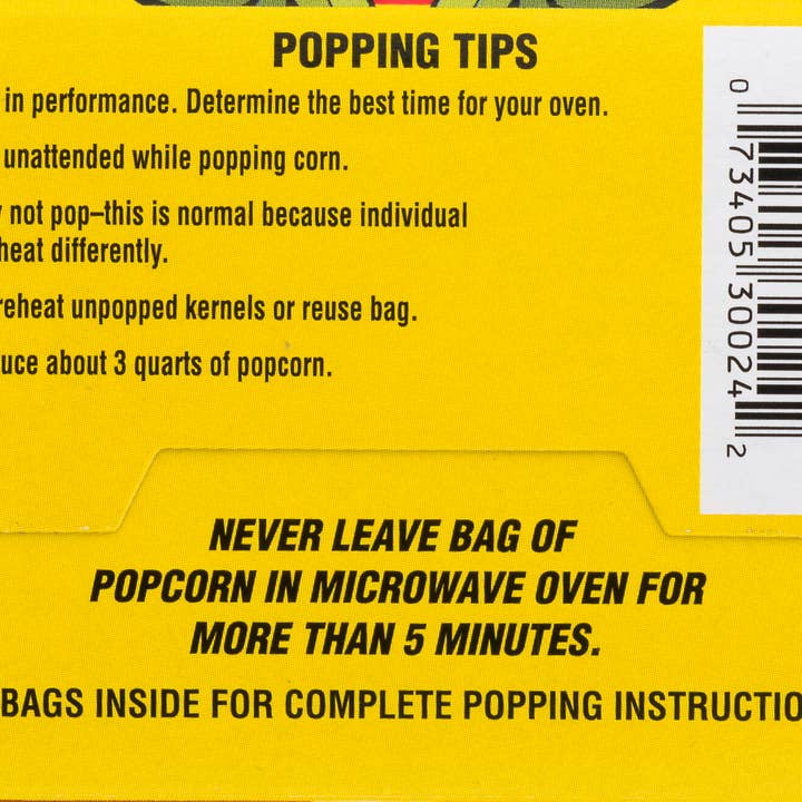 Bell-View Brand Foods – wholesale Popcorn – Light Butter Popcorn 12/3 Oz.