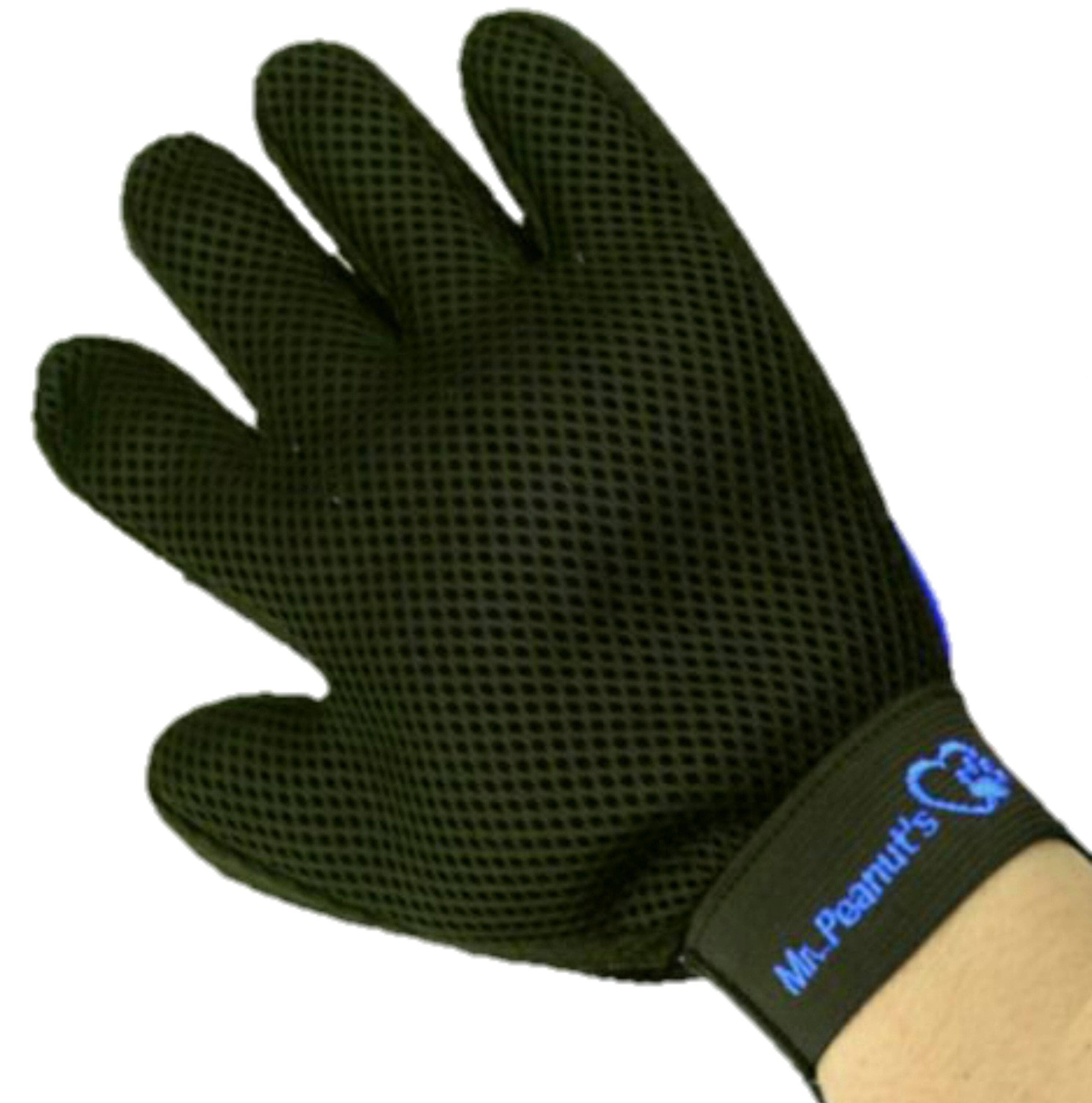 Mr. Peanut's – wholesale Pet grooming tool – Dog – Mr. Peanut's 2 Pak HanD 259 Silicone Pins Pet Grooming Gloves4