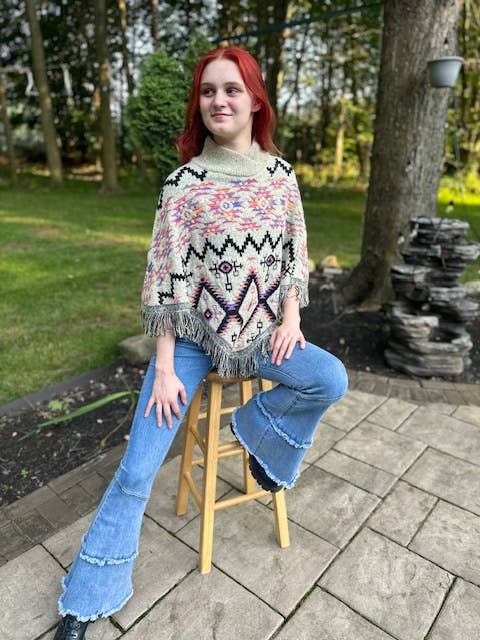 MLT Aztec mönster Ull ryckning stil #-ST-6012 för wholesale på Faire1