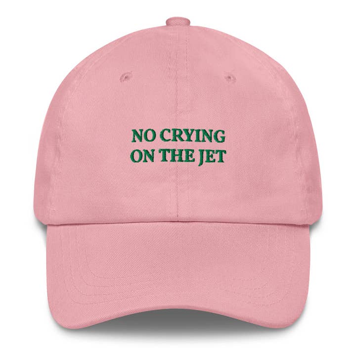 The Refined Spirit - Wholesale Baseball Cap - Unisex - No Crying on the Jet - Cap8