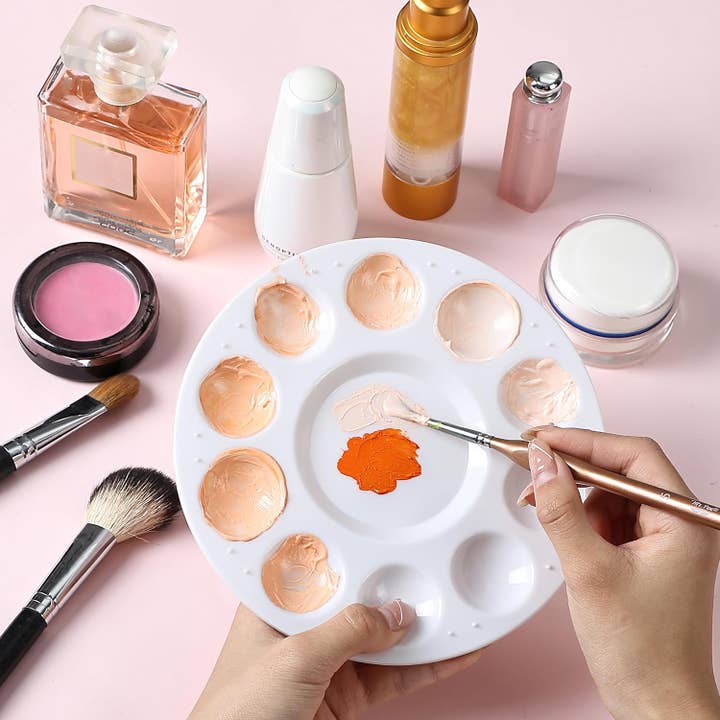 Mr. Pen - Wholesale Palette/Mixing Tray - Paint Tray Palettes, 8Pack, Paint Pallet, Paint Tray, Paint Palette Tray, Paint Supplies, Palette, Paint Holder, Painting Palette, Paint Trays for Kids, Plastic Palette, Paint Pallets for Kid7