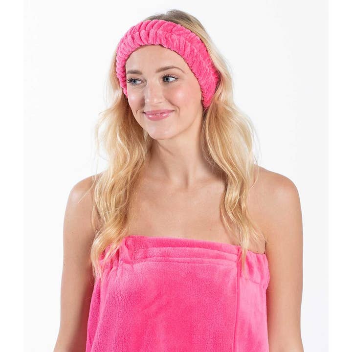 Spa Wrap - Hot Pink for wholesale by Bella Sleep + Spa