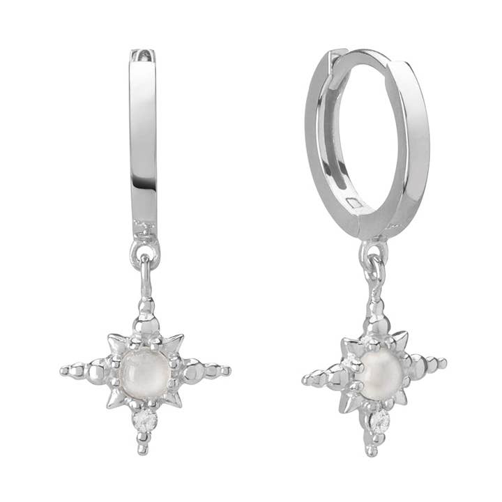 Huggies mit hängendem Stern für den Großhandel von Murkani Jewellery