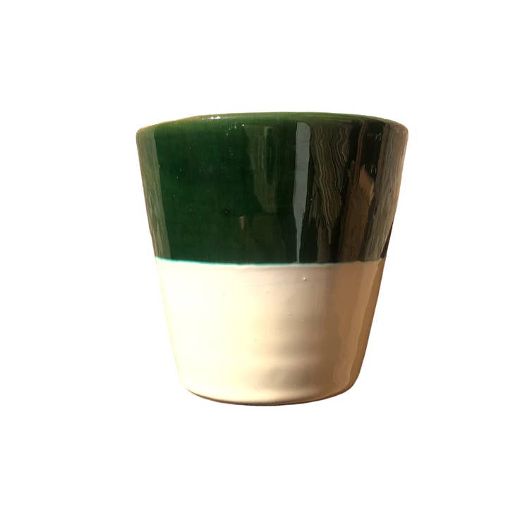 LOLIVA - Vendita all'ingrosso Bicchiere/tazza - Bicchiere h. 6 Cm - Linea Bicolore2