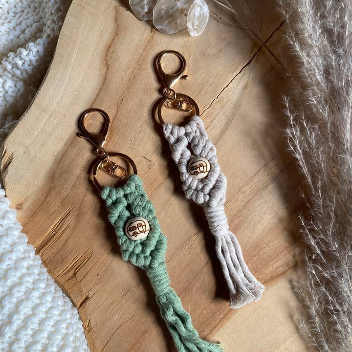 Elbknoten – Großhandel Schlüsselanhänger – Unisex – Makramee Schlüsselanhänger Camper | Wohnmobil3