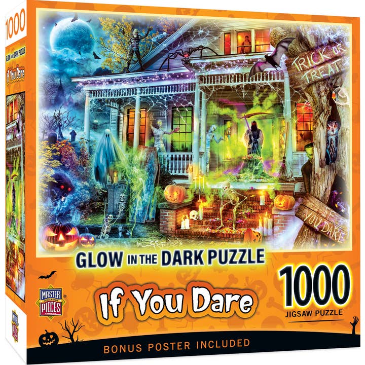 Glow in the Dark - If You Dare 1000 Piece Puzzle for wholesale by Masterpieces Puzzles