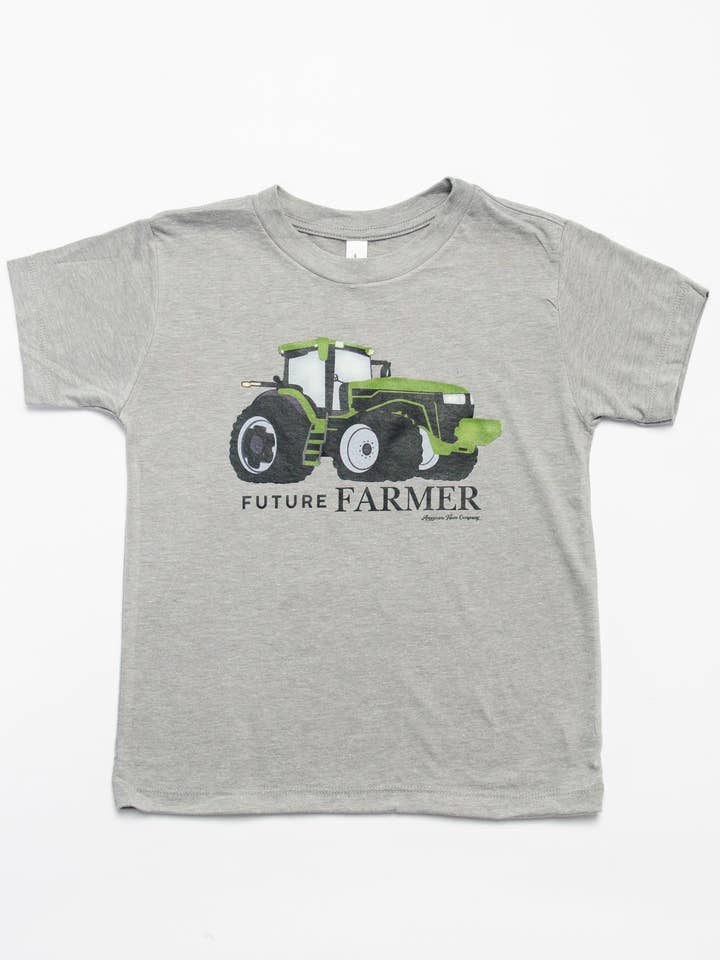 Future Farmer Green Tractor Toddler/Youth Tee for wholesale by American Farm Company