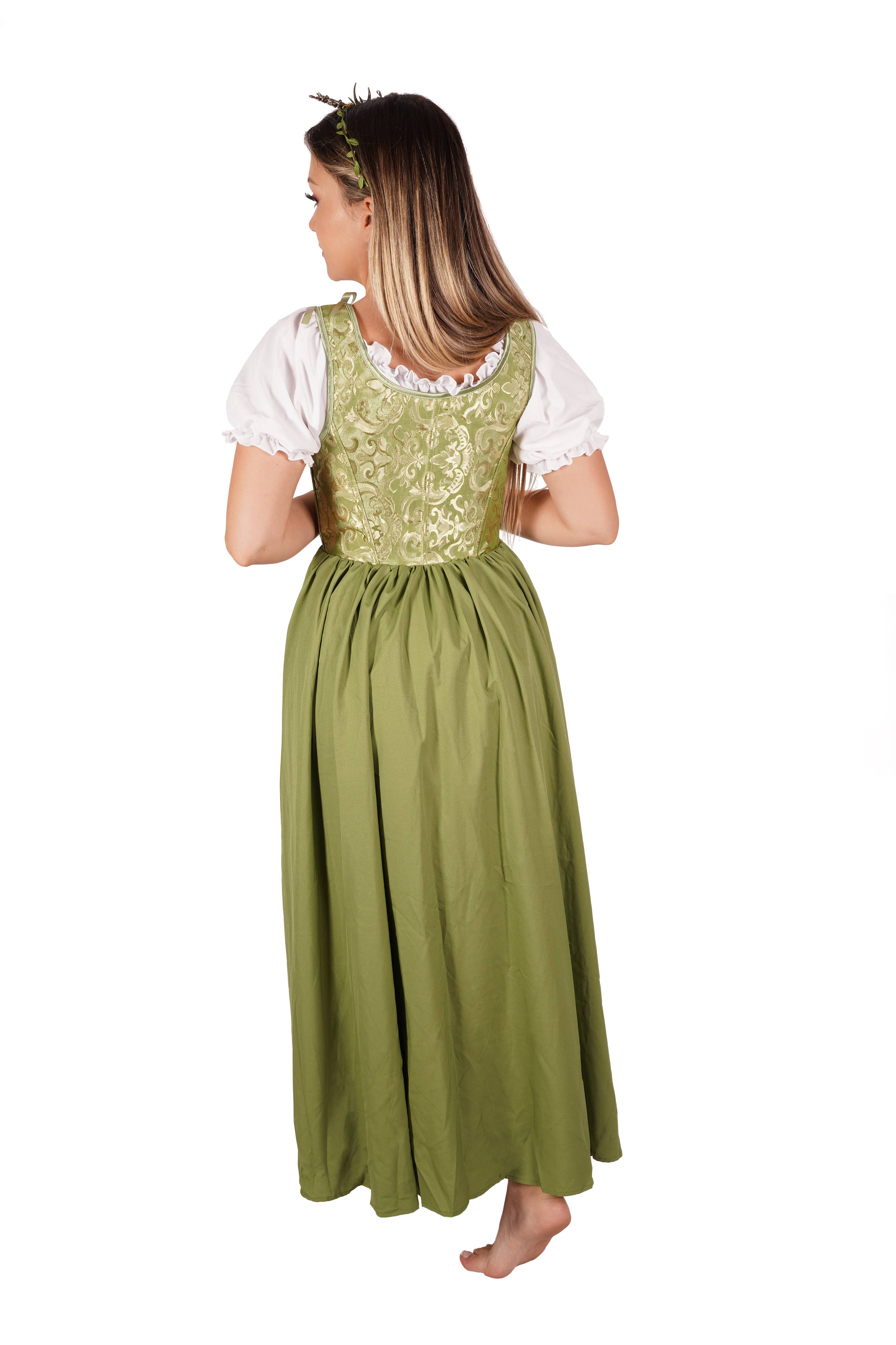 Western Fashion - Wholesale Dress - Women's - Brocade corset bodice overdress7