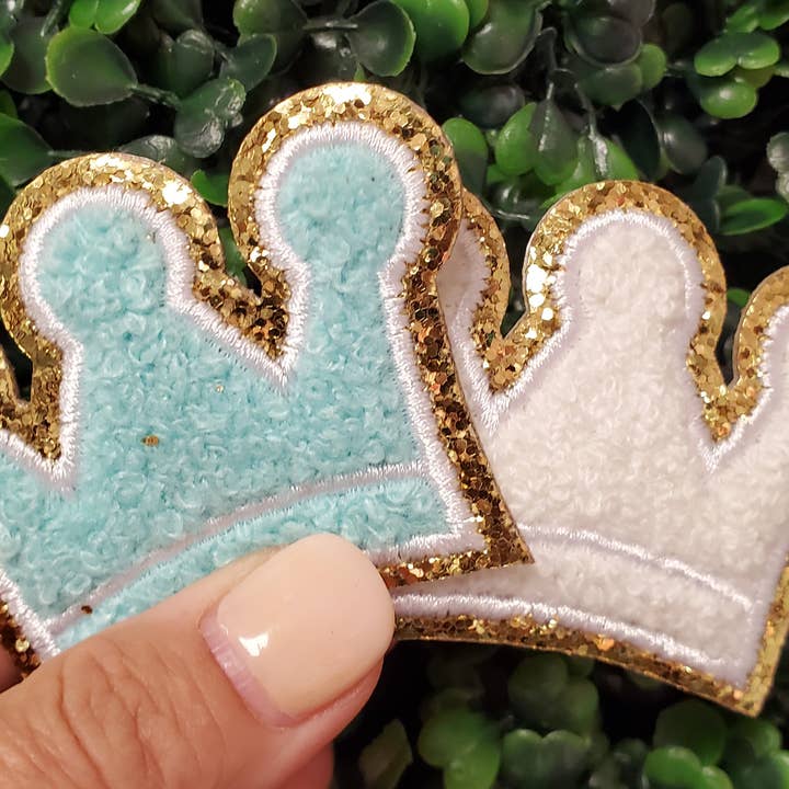 Crown Chenille Patch Princess for wholesale by Properly Marked