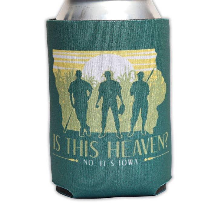 Is This Heaven? No, It's Iowa Can Cooler for wholesale by Bozz Prints