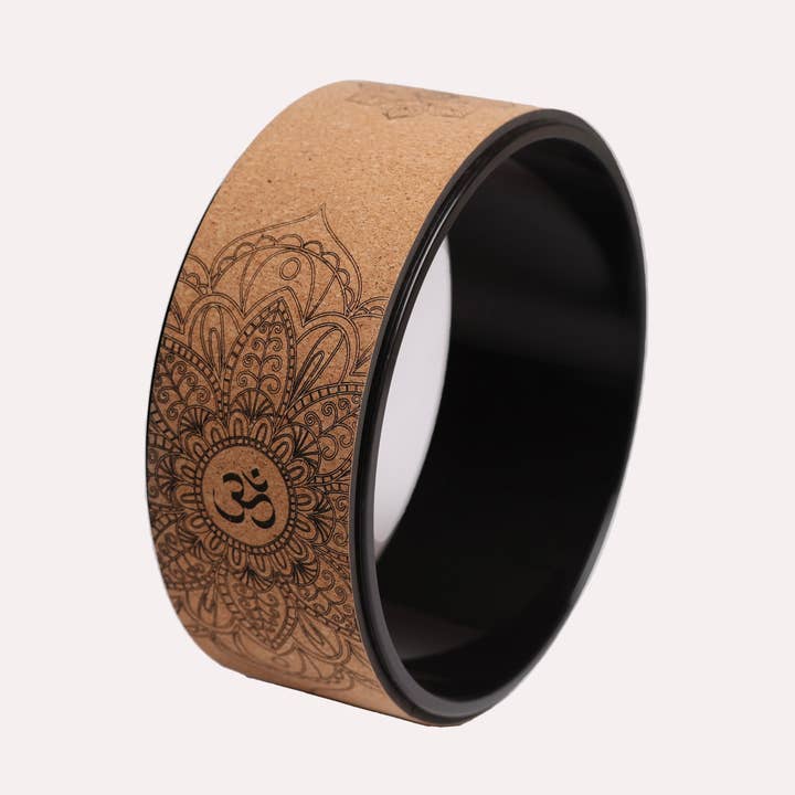 Roda de yoga preta para uso interno Inwheely por atacado de InHyly