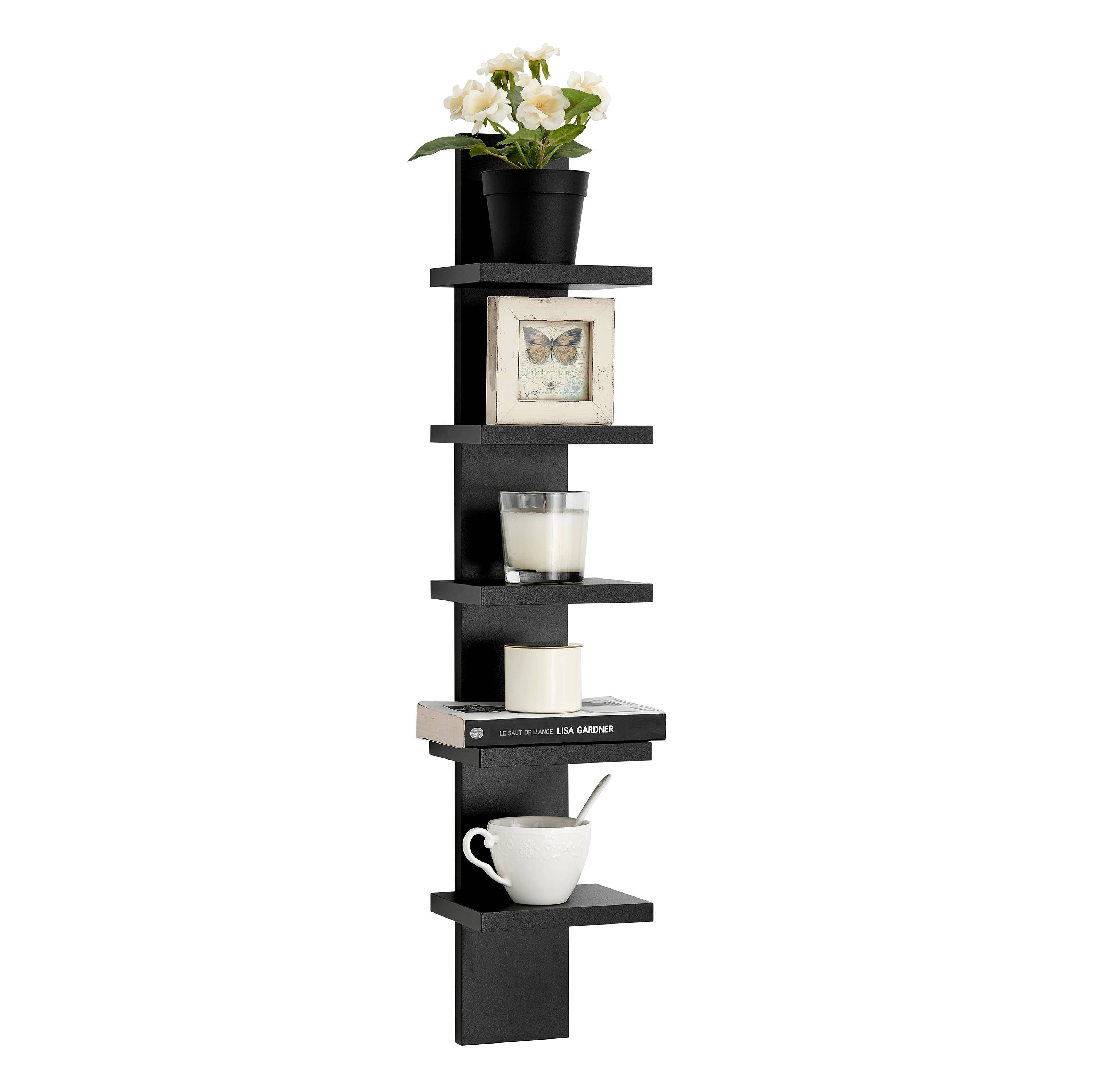 Danya B - Wholesale Wall Mounted Shelf - Utility Column 5.5" x 6" x 30" Spine Wall Shelves18