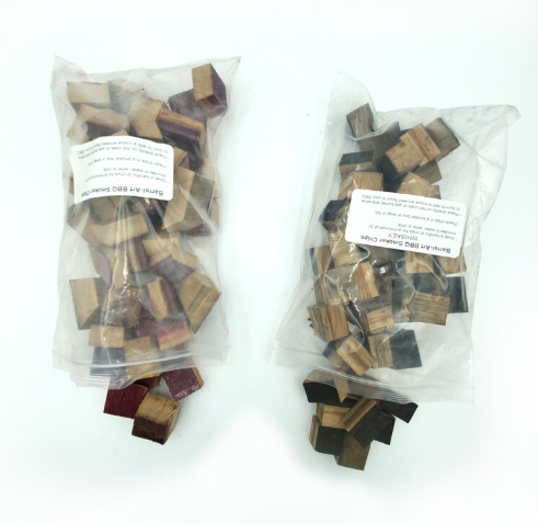 Barrel-Art - Wholesale Outdoor Grill Tools - BBQ Smoker Chips- Choice of Wine or Whiskey Barrel1