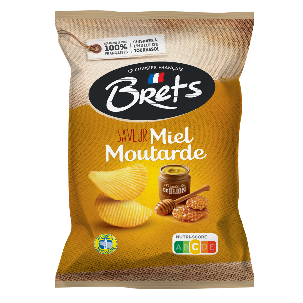 123bonbon - Vendita all'ingrosso Patatine - PATATINE BRET'S French Chips e senape al miele0