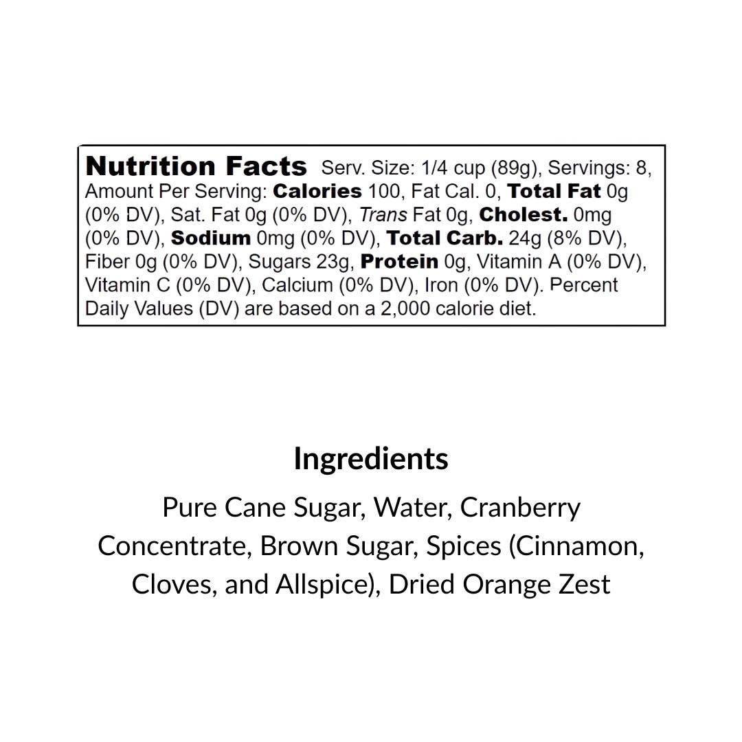 Wood Stove Kitchen – wholesale Cocktailmix/-sockerlag – Mullningssirap, 473 ml – för glögg, cider och bakning9