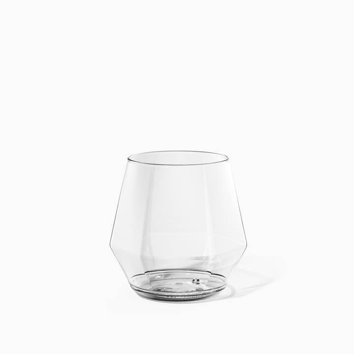 TOSSWARE POP Diamond 12oz Vino Jr Set of 48, Premium Plastic for wholesale by TOSSWARE