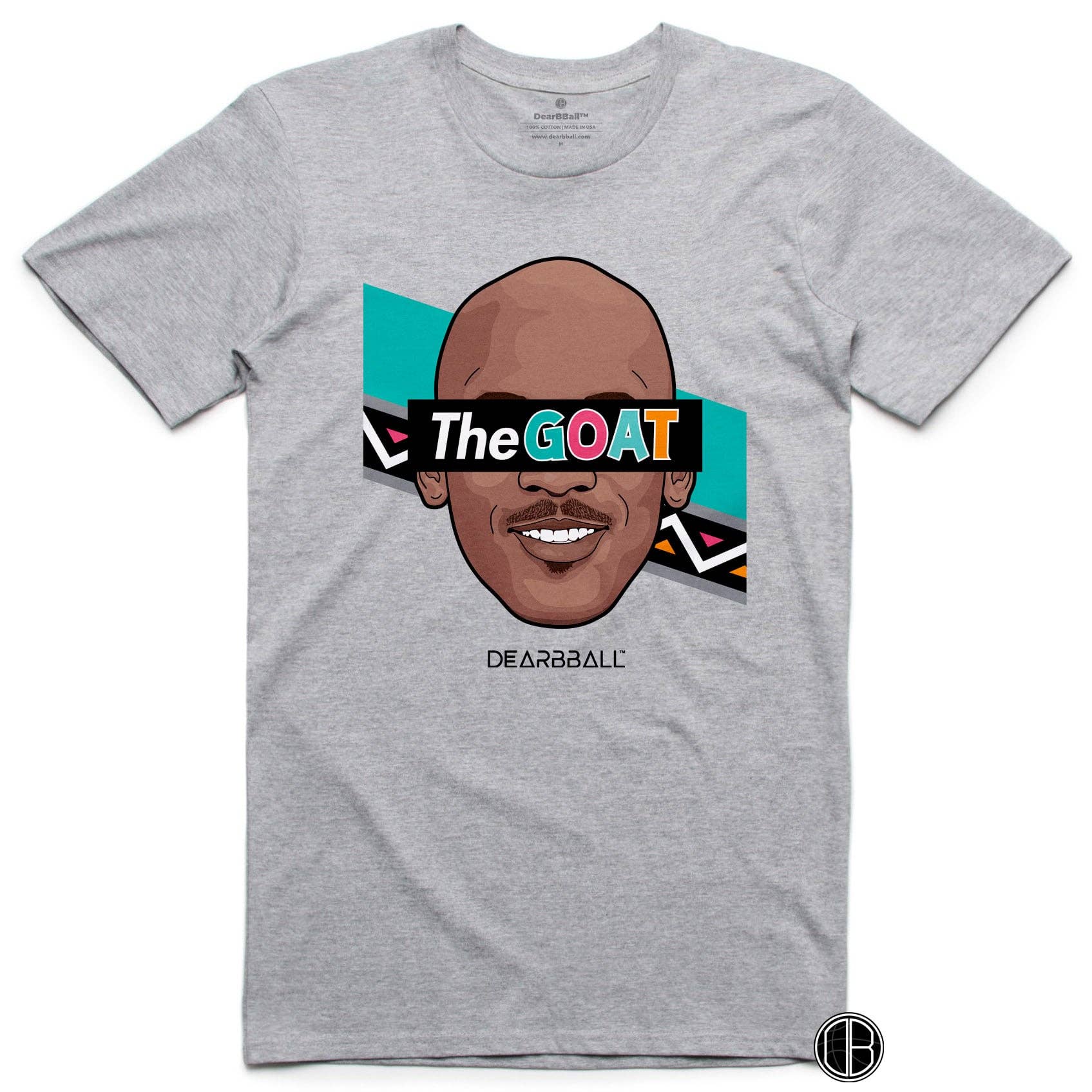 DearBBall - Wholesale T-Shirt (Graphic) - Unisex - DearBball T-Shirt - The GOAT ASG Stripes Edition2