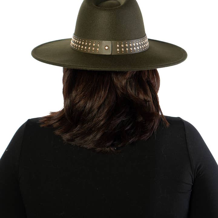 Marcus Adler - Vente Chapeau en feutre - femme - Chapeau Panama en laine mélangée5