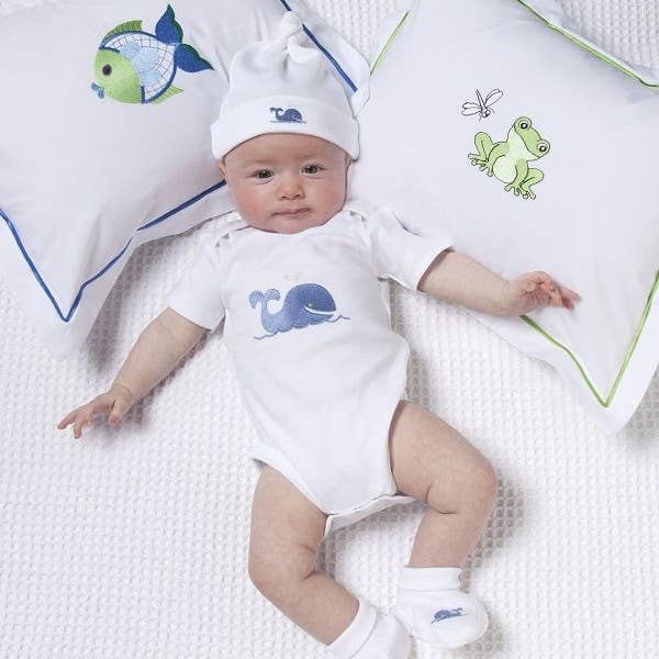 Jacaranda Living - Wholesale Bedding Pillowcase/Sham - Kids & Baby - Baby Boudoir Pillow Cover - Frog and Dragonfly (Green)1