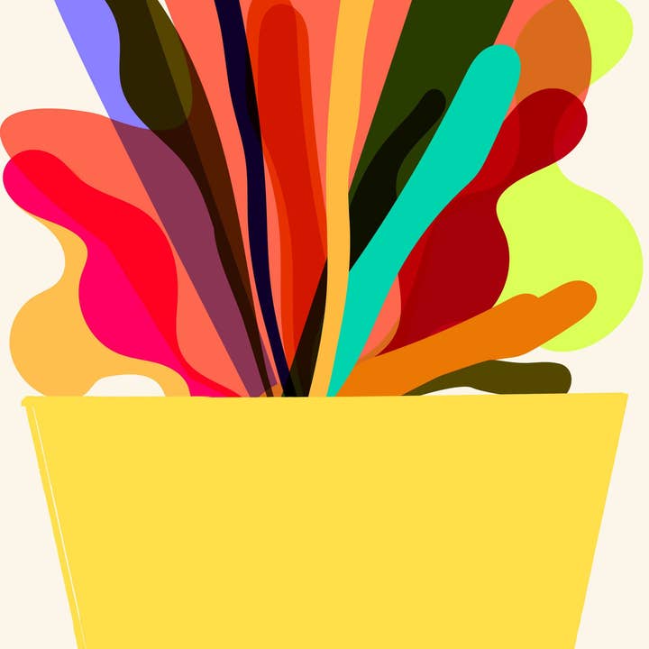 Impression Giclée 'Plante Tropicale' pour la vente par RUDE