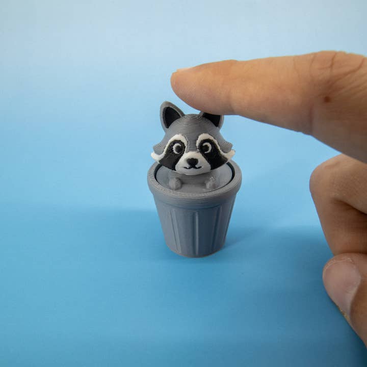 Super Fantastic - Wholesale Fidget toy – Kids - Trash Panda Keychain Clickie1