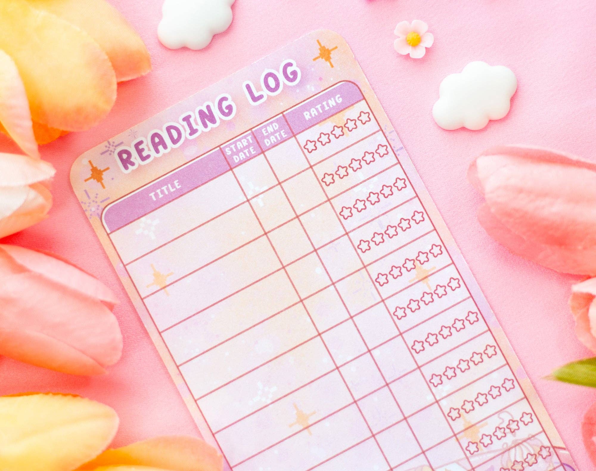 Unicorn Eclipse - Wholesale Bookmark - Cafe Quest Reading Log Bookmark1