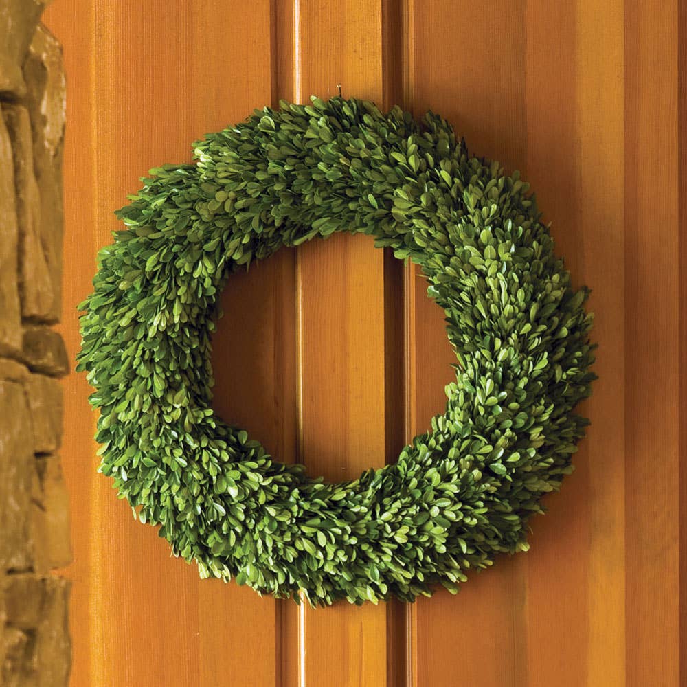 Napa Home & Garden - Wholesale Wreath - Boxwood Wreath 24"1