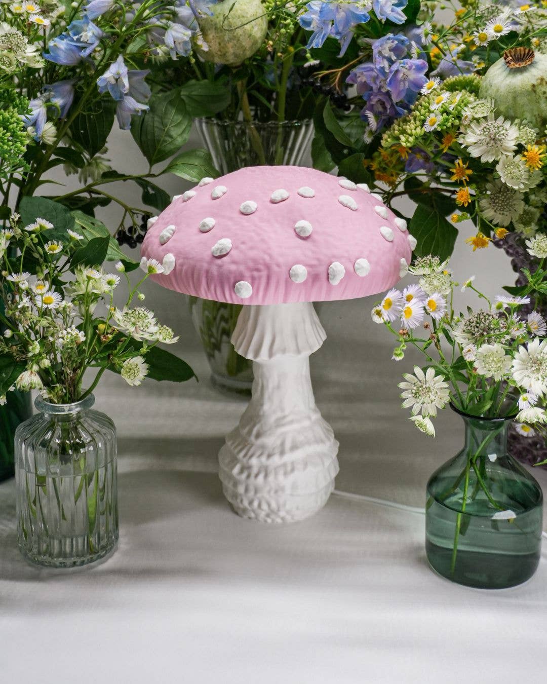 Roomberry - Wholesale Accent/Desk Lamp - Amanita Mushroom Lamp – Magical Table Lamp in Fly Agaric Design for Your Home13