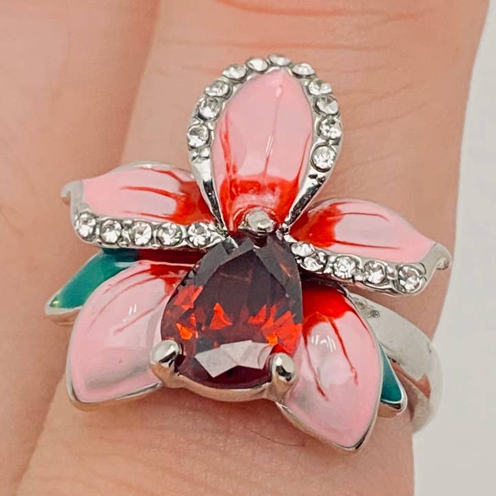 Ladies Exquisite Rose Ring for wholesale by Mio Queena