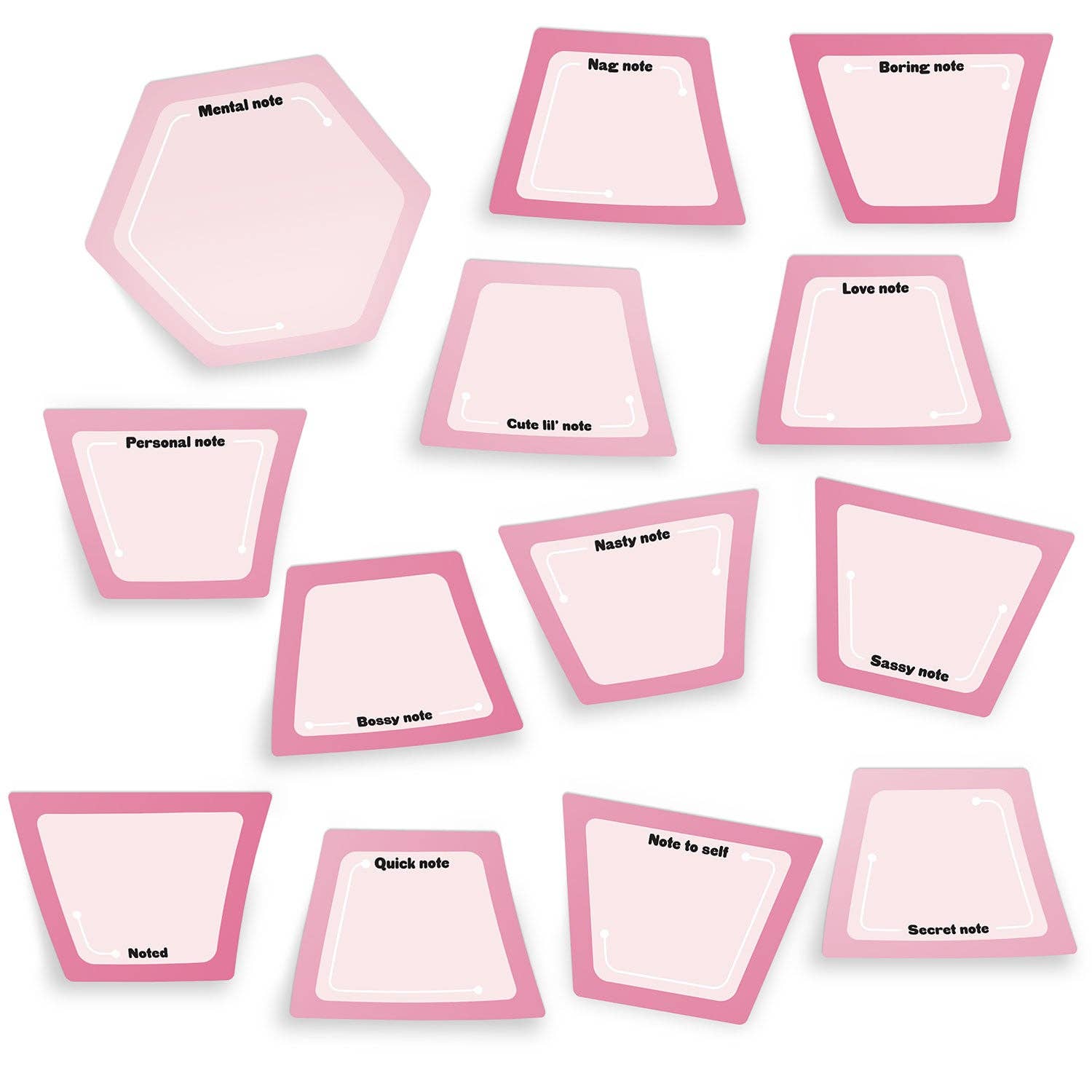 Abrams & Chronicle Books - Wholesale Sticky Notes - Knock Knock Notey Notes Sticky Note Thingy (Notepad/Sticky Notes)1