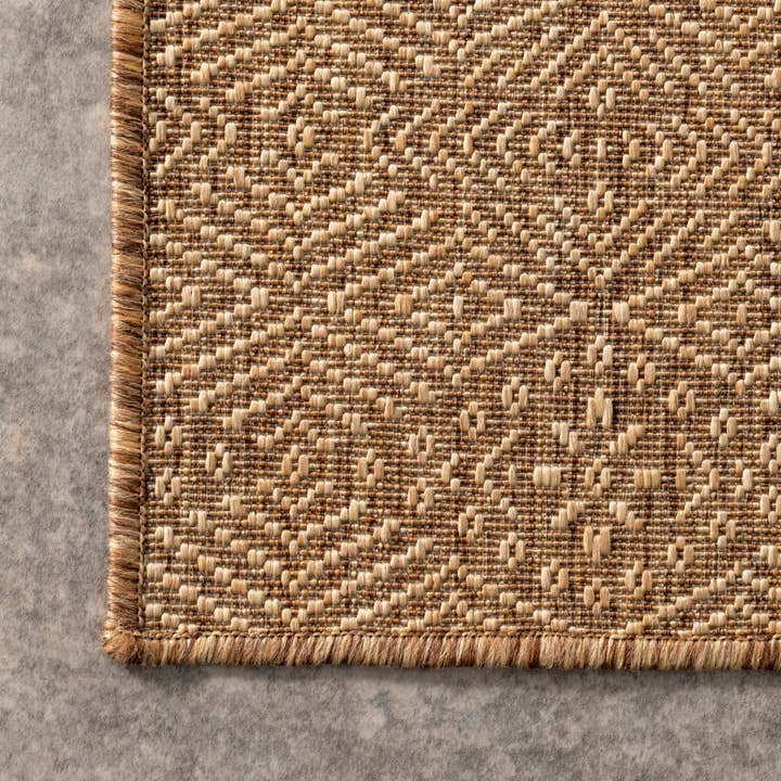 Beige Chandler Elegant Indoor/Outdoor Area Rug for wholesale on Faire