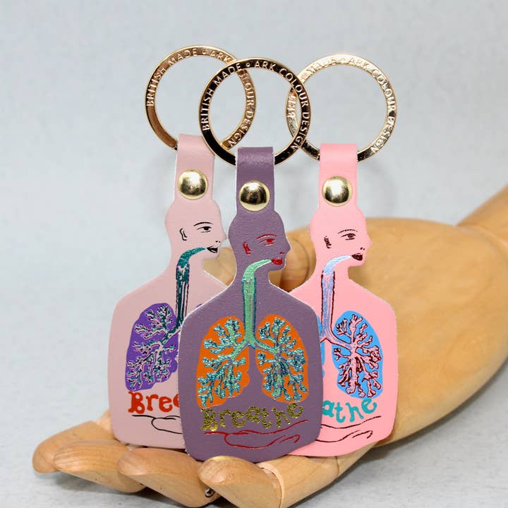 Ark Colour Design - Wholesale Keychain - Unisex - Breathe Key Fob2