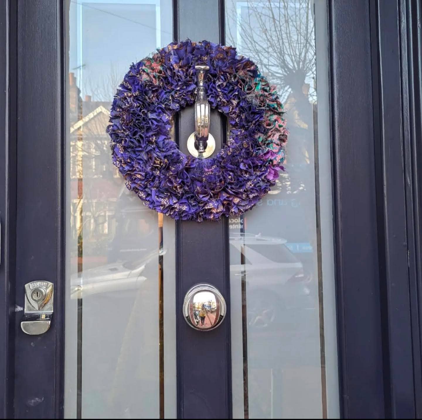 Pri Pri - Wholesale Wreath - Colourful Upcycled Sari Wreath Home Decor2