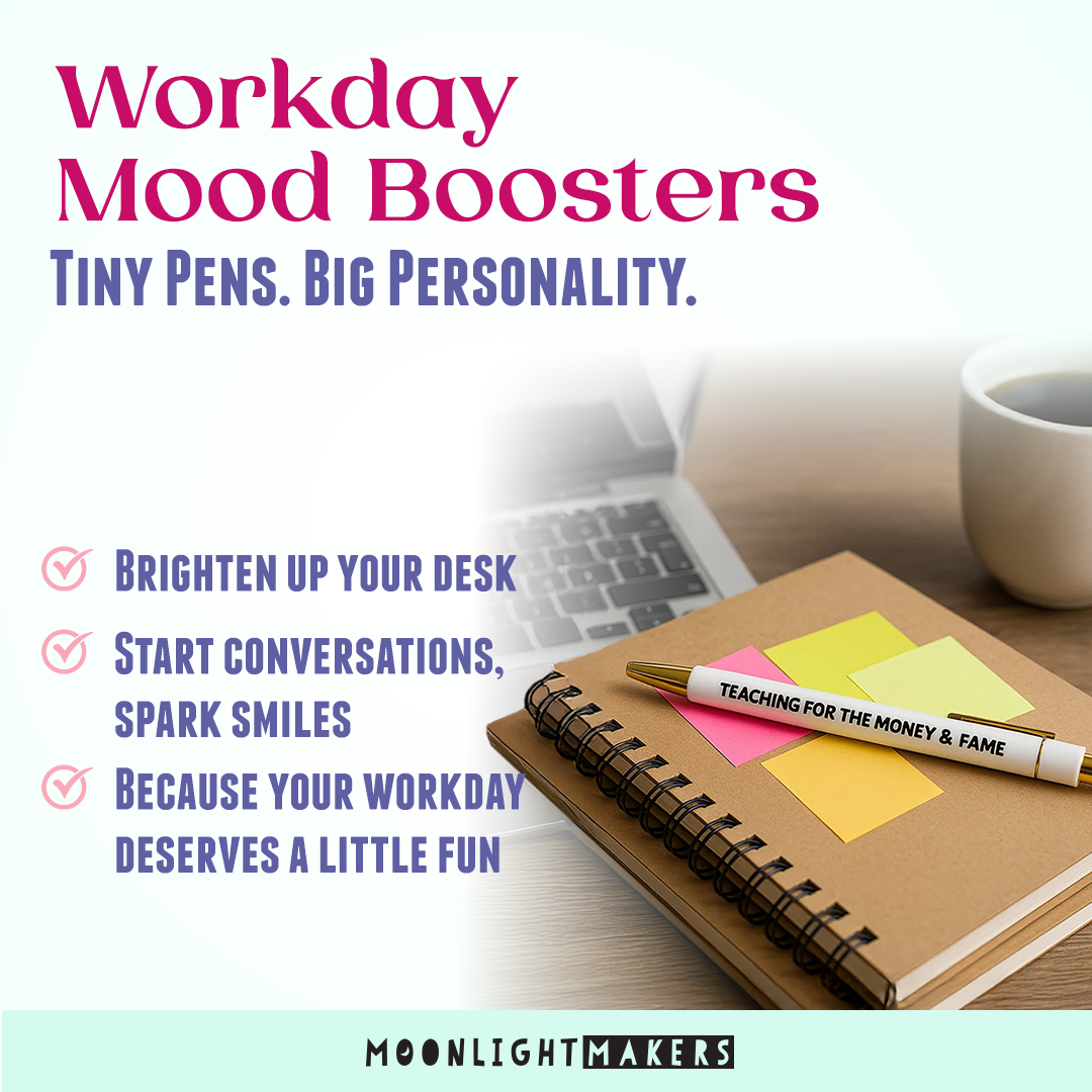 Moonlight Makers - Venta al por mayor Bolígrafo - Juego de bolígrafos You've Got This, alentador, Gift, Girl Boss5