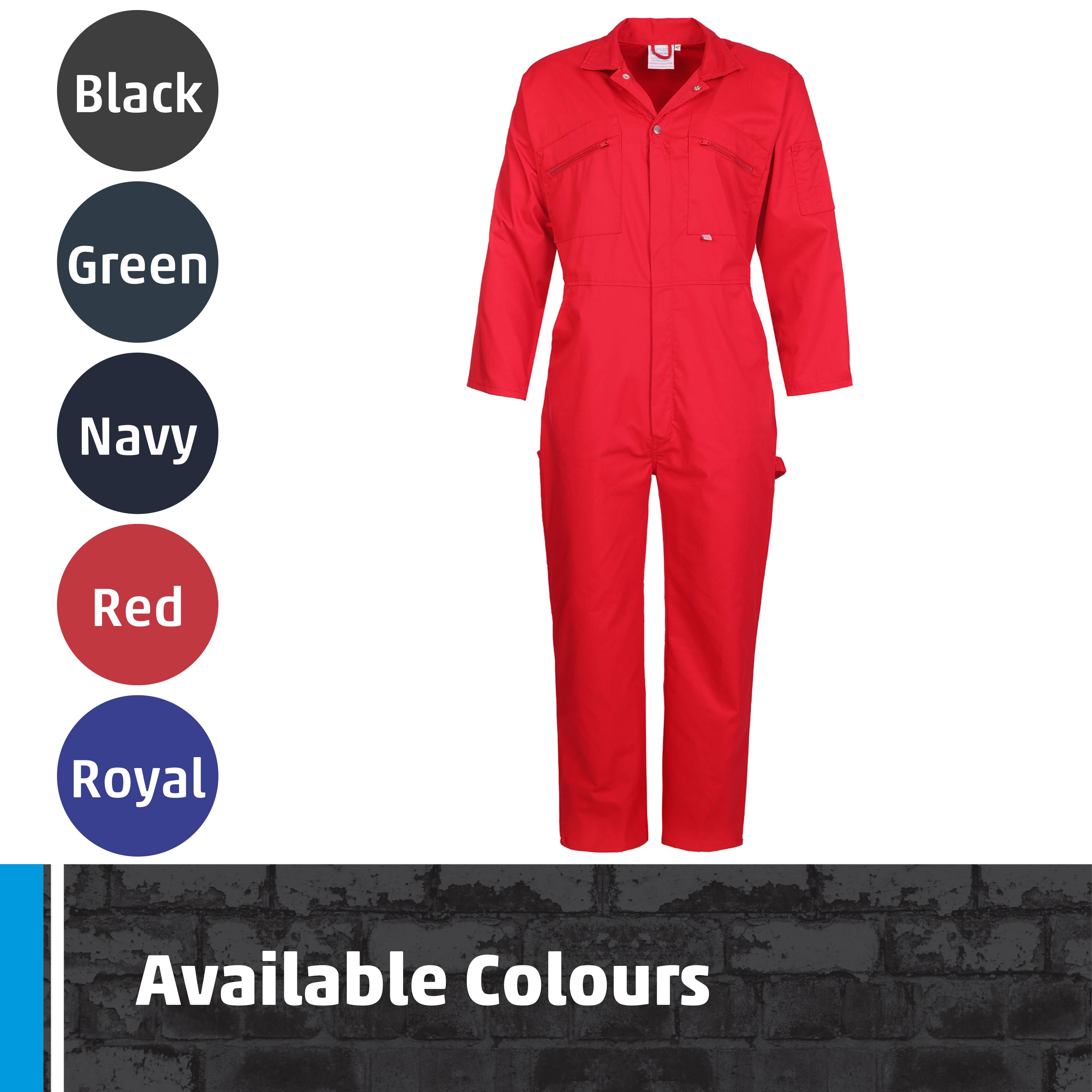 TuffStuff Workwear – wholesale Overalls – Men’s – Fort Zip Front Coverall, Multiple Handy Pockets, Durable9