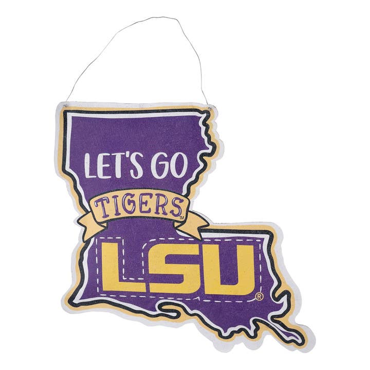 Let's Go LSU Burlee for wholesale by Glory Haus