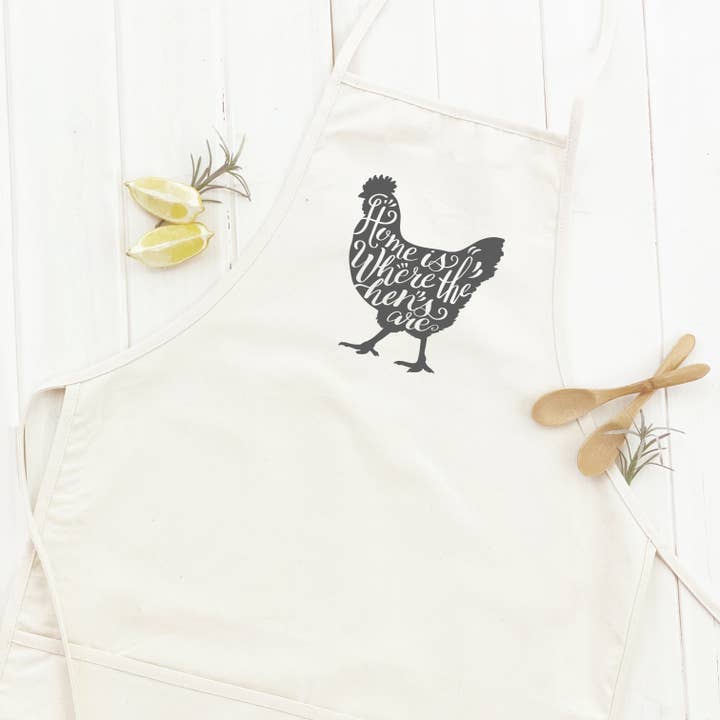 Home is Chicken - Schort voor dames voor wholesale door Indigo Tangerine