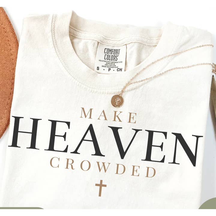 Make Heaven Crowded Comfort Colors T-shirt voor wholesale door AJ Express