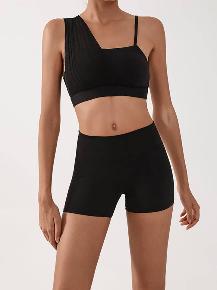 Mccolin - Wholesale Tank top – Women′s - Asymmetrical Layered Cropped Tank Top7