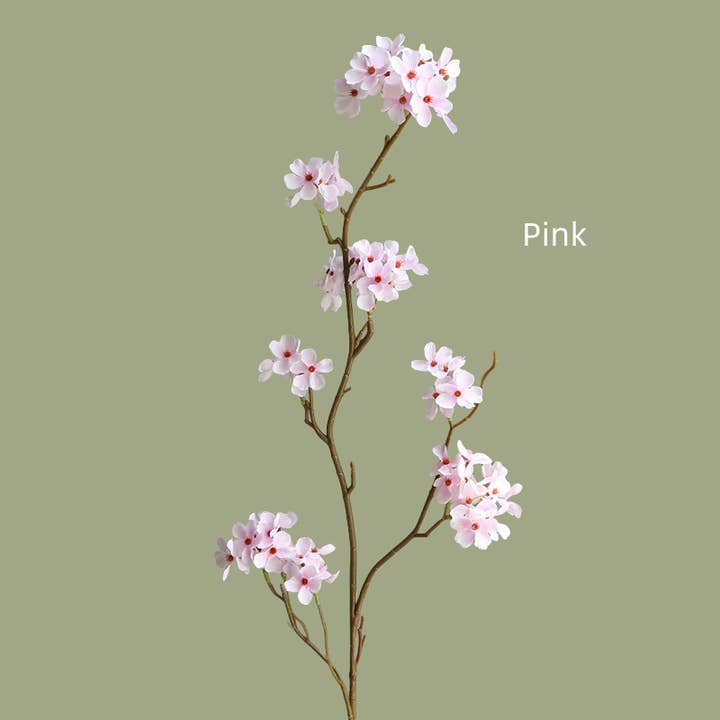 ACNITE(We cover U.S. import duties) - Wholesale Artificial flowers - Artificial Pear flowers,cherry blossoms, spring pink flowers