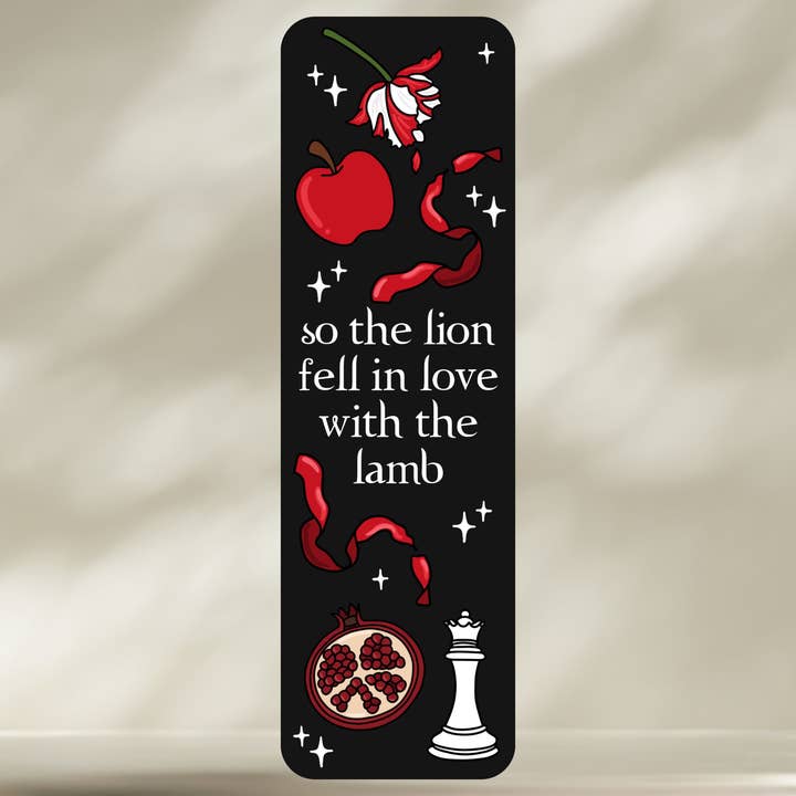 Twilight So the Lion Fell in Love with the Lamb Bookmark for wholesale by Nearly June Design Co