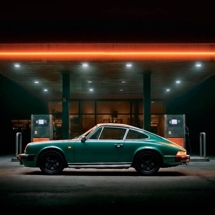 Fine Art Print - "Midnight Fuel" - C. Malsert for wholesale by Atelier Contemporain