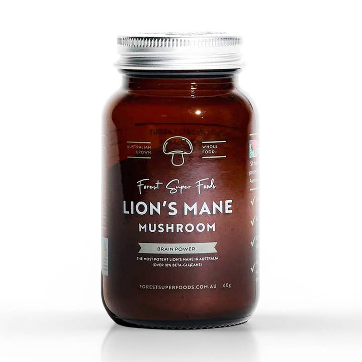 Australian Grown Lions Mane Powder for wholesale by Forest Super Foods