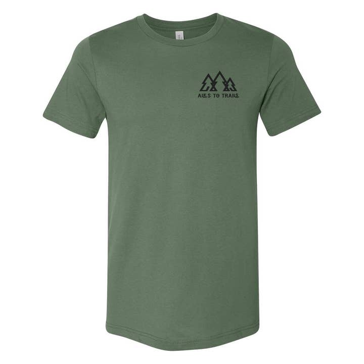 pine green Size Matters T-Shirt for wholesale on Faire1