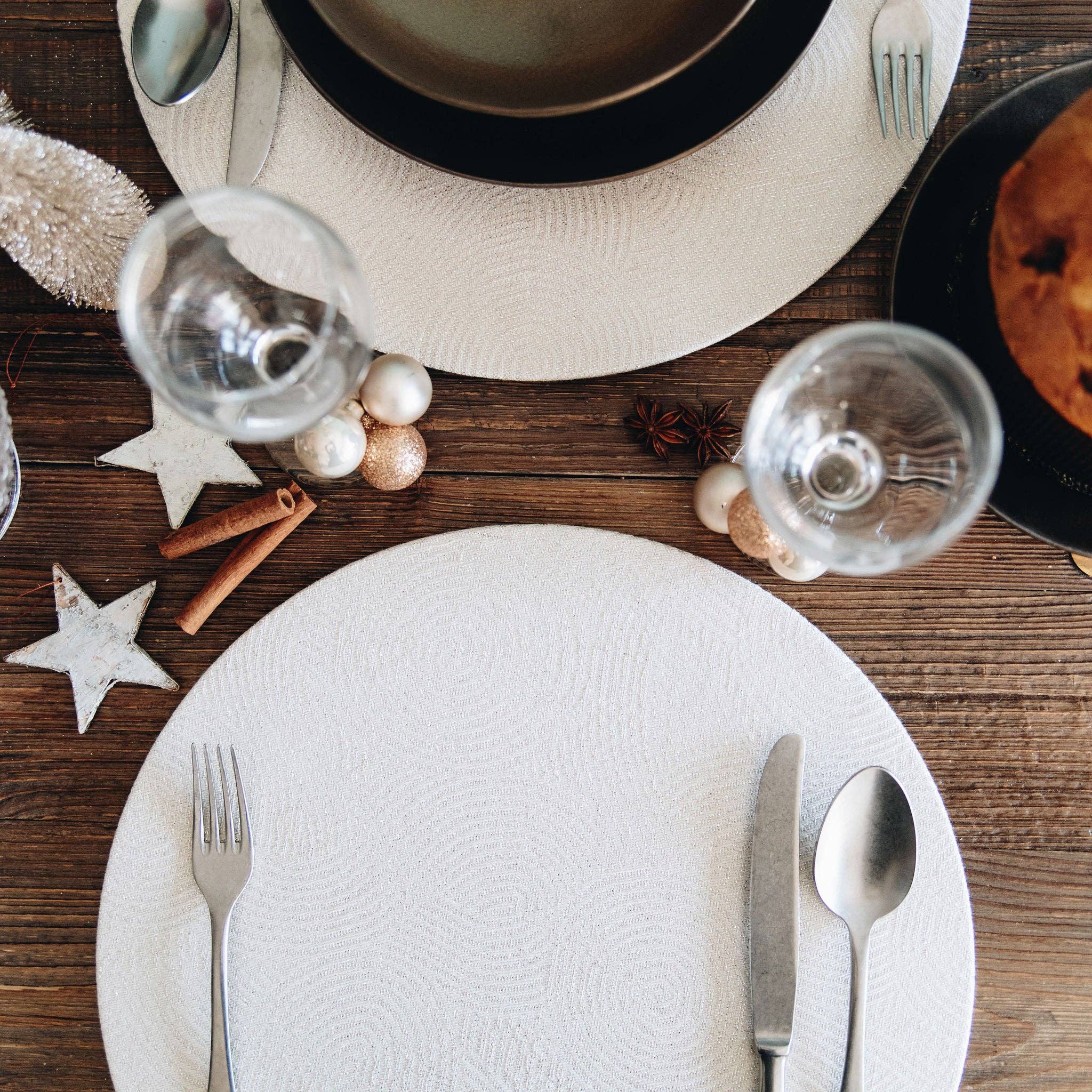 Misalù - Dress up your table - Vente Sets de table - Sous-assiette étincelante0