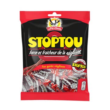 Stoptou Liquorice 450g for wholesale by France At Home