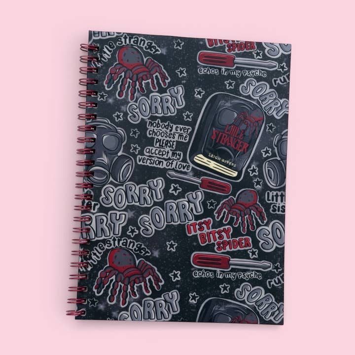 Petit Étranger Carnet Spirale A5 pour la vente par Posh Paperie