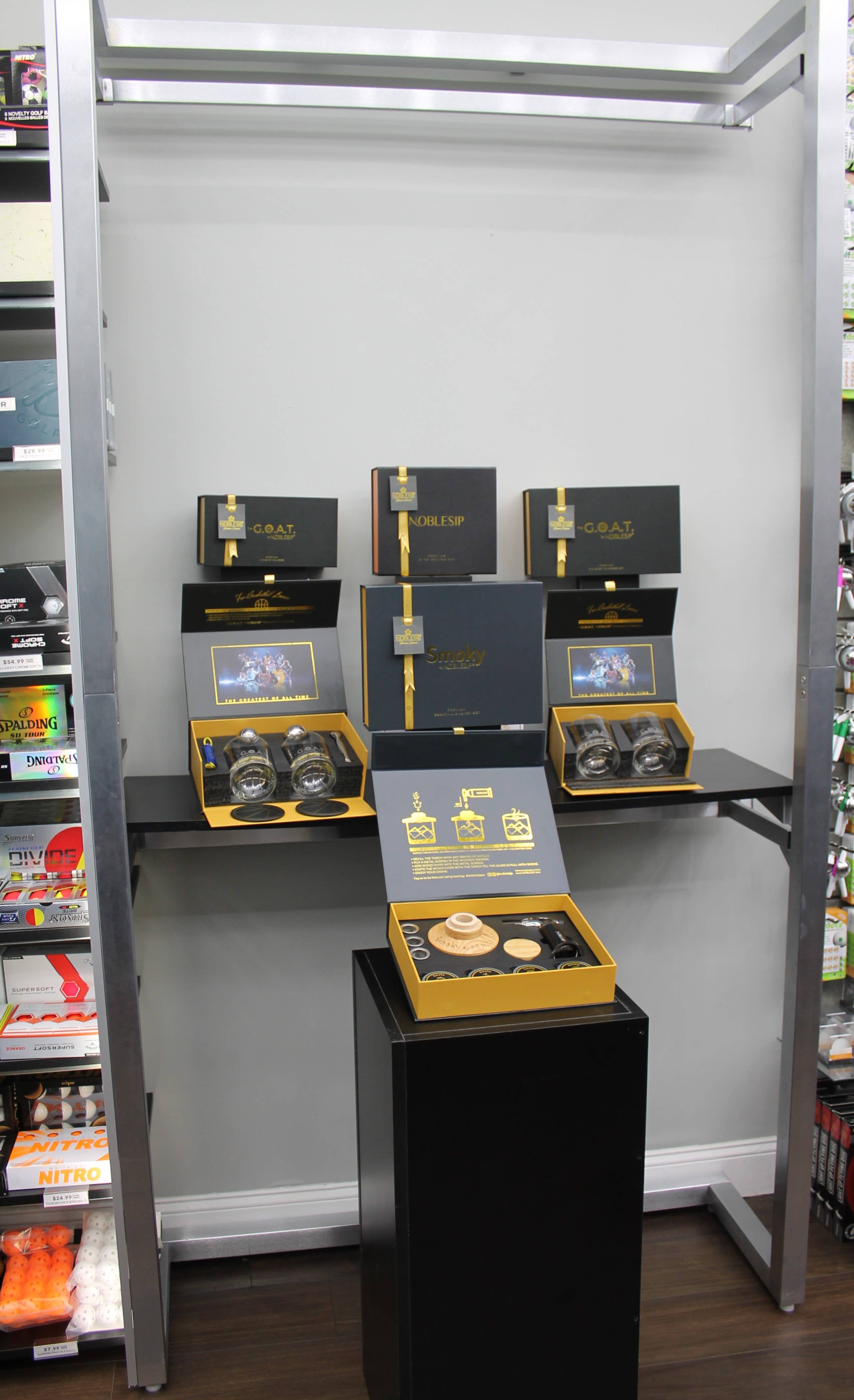 NOBLESIP - Wholesale Bar Tool - Cocktail Smoker Kit, Premium Home Bar Gift Set, Whiskey Men9