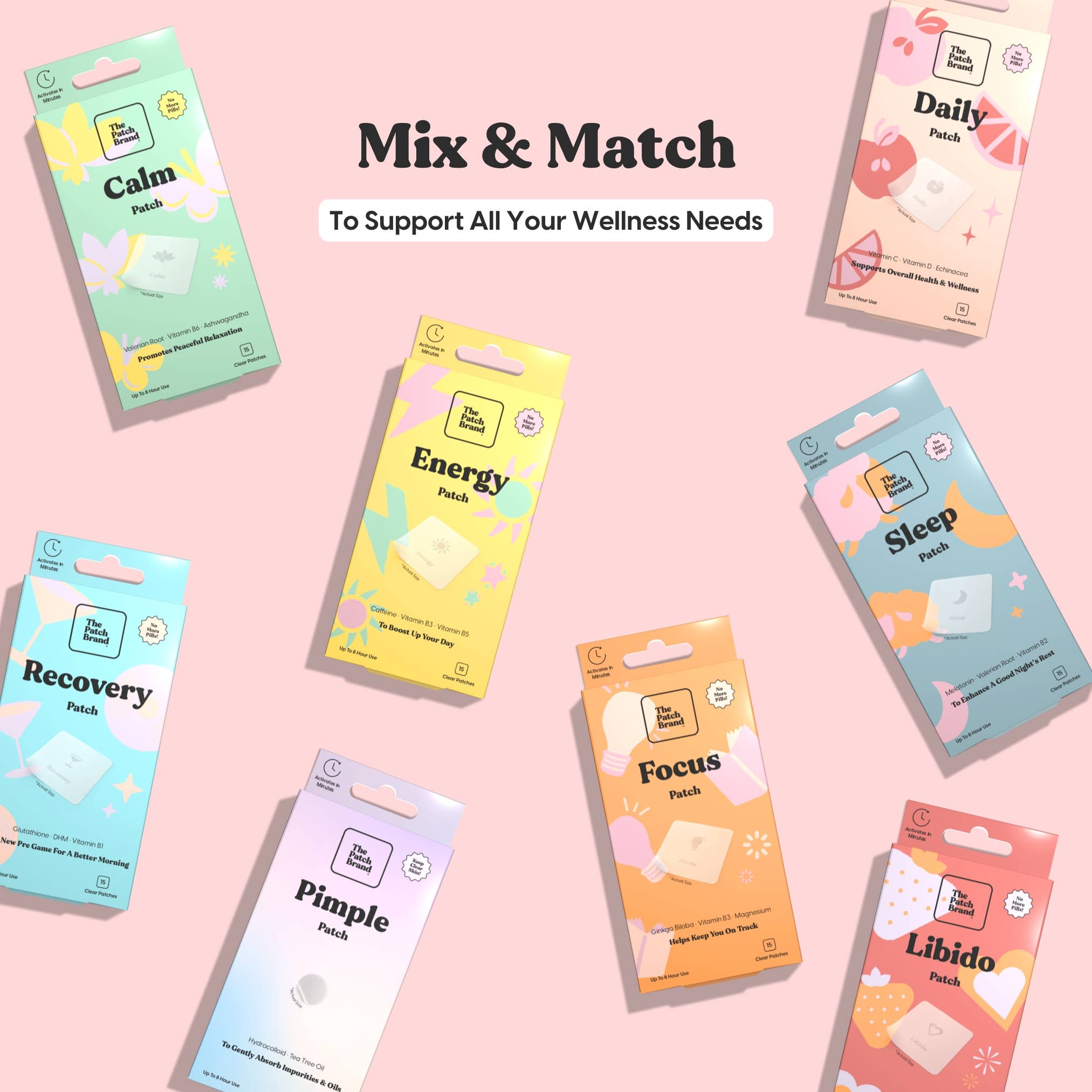 The Patch Brand - Wholesale Oral Supplement/Vitamin - The Patch Brand Libido Patch (Aphrodisiac Wellness Patches)6