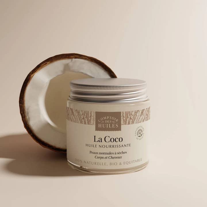 Coconut Oil Organic - Body and Hair care for wholesale by COMPTOIR DES HUILES